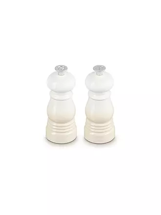 LE CREUSET | Mini Salz- & Pfeffermühlen Set 12,5cm Meringue | 